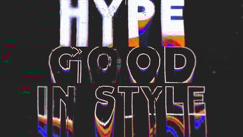 Grunge Text Typography