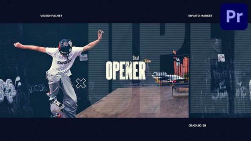 Beat Style Opener for Premiere Pro