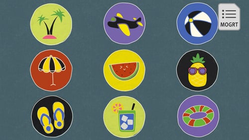 Summer Doodle | MOGRT