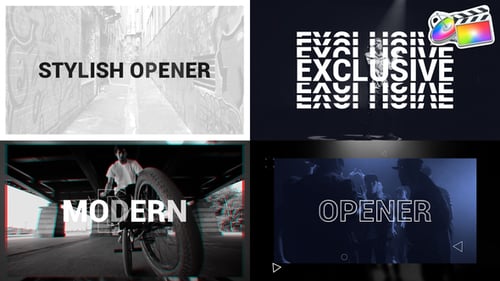 Stylish Opener for FCPX