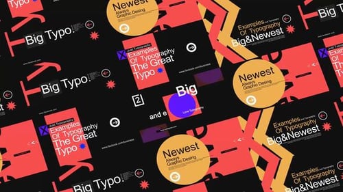 Typografische Szenen