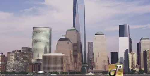 Lower Manhattan From The Water