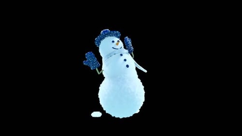 Schneemann: Tanzen HD