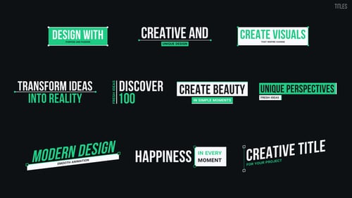 Названия MOGRT