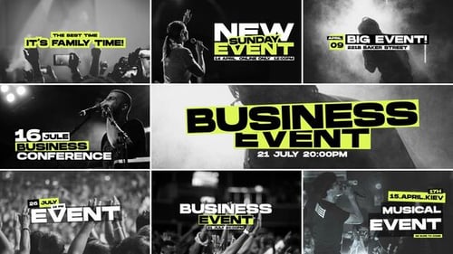 Event Titles Pack | After Effects, Titles ft. after effects & animation ...