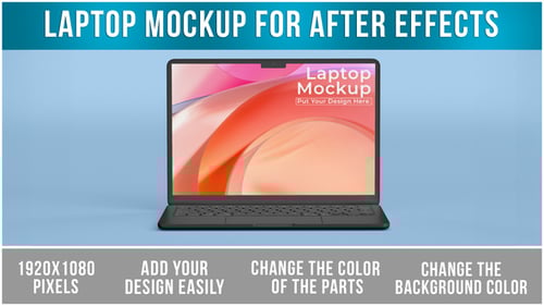 Laptop Mockup After Effects