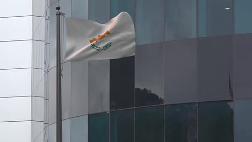 Cyprus Flag Background 2K