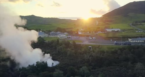 Hot pool in New Zealand