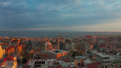 Istanbul at Sunset Turkey