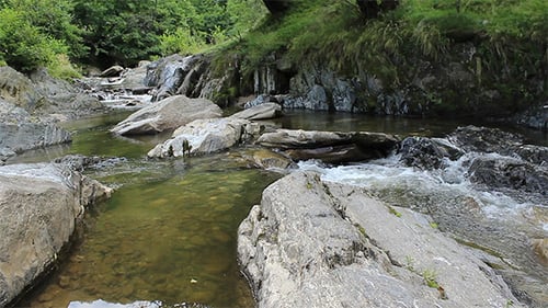 Clean Mountain River