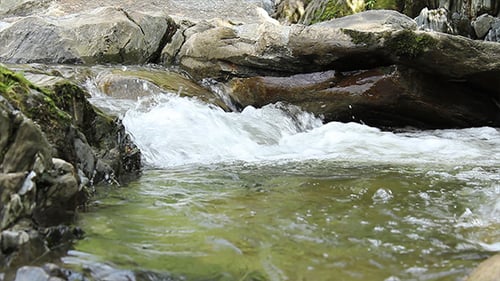 Foamy Whirlpool mit Wasserstrahl