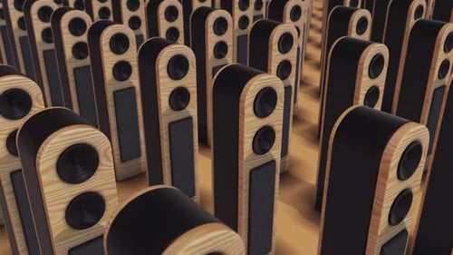 Multiple Speakers Isolated In A Row Hd