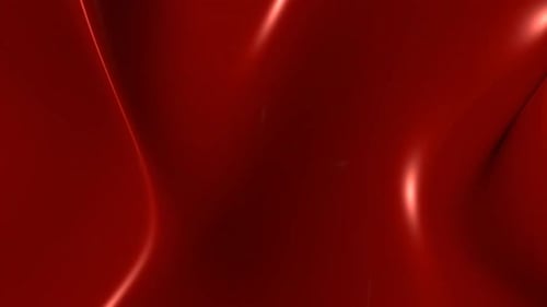 Dynamic Red Fluid Background with Abstract Light Streaks