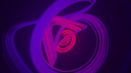 Abstrakter Farb-Spline-Rot