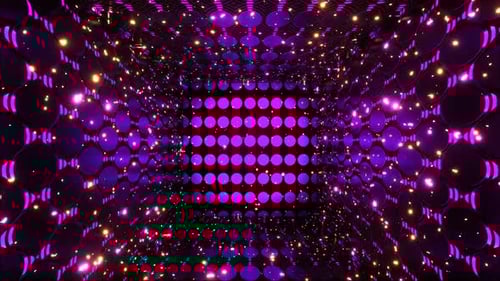 HD EDM Neon Motion Background | Futuristic Electronic Music Loop