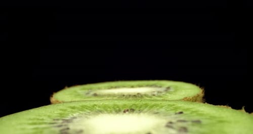 Kiwi fly over close up macro