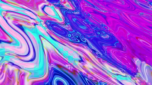 Vibrant Abstract Fluid Color Swirl Background Animation