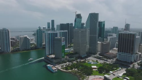 Skyscrapers View in Florida USA