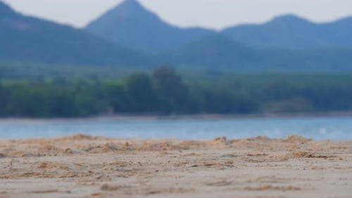 Meer, Strand und Berg