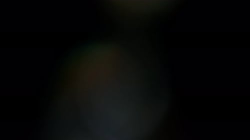 Abstract Light Leaks on Black Background