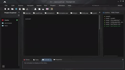 Mock Up of User Software Development App Interface with Code Running on Screen