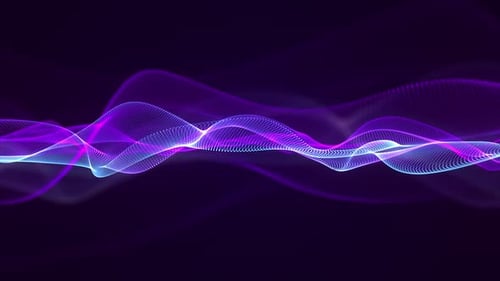 abstract waveform futuristic motion background V1