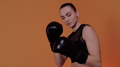 Chica de boxeo