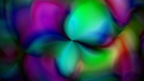 Blue Green Red Smooth Animated Background