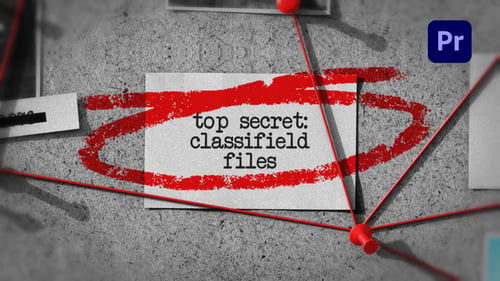 Top Secret Classified Files Opener, Openers ft. agency & blackout - Envato