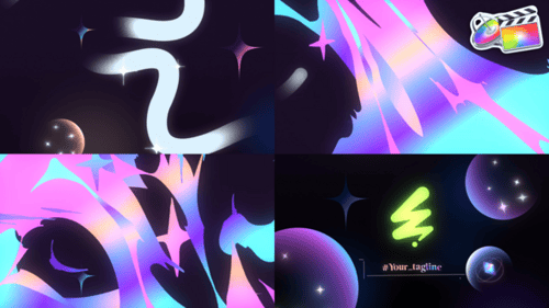 Glitter Logo Opener for FCPX