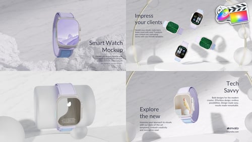 Smart Watch Mock Up for FCPX