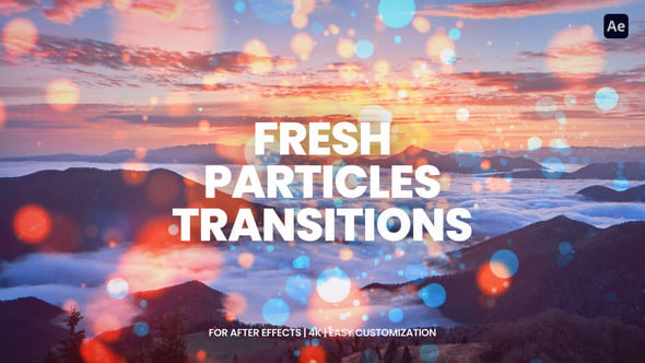 Dynamic Light Particle Transitions Pack, Elements ft. after effect ...