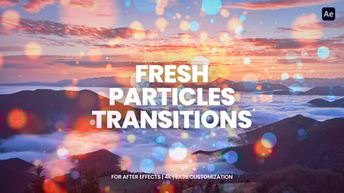 Particles Transitions For After Effects