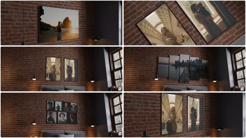 Interior Room Art Photo Mockups