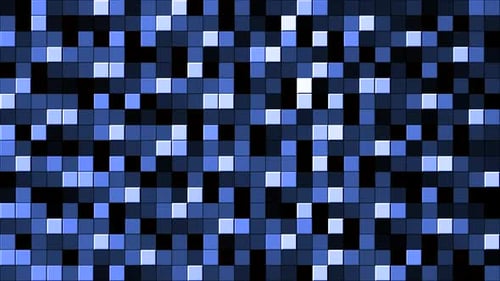 Background of Moving Colored Squares