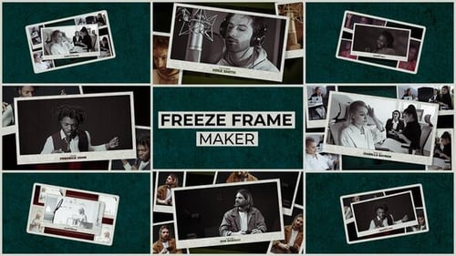 Freeze Frame Slideshow: Dynamic Stylized Photo Reveal