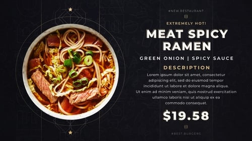 Delicious Food Slideshow