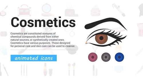 Cosmetic and Makeup Icons