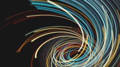 Arrière-plan animé de Graphiques animés d'arrière-plan multicolore