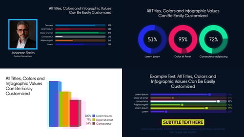 Business Infographics for Premiere Pro