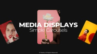 Media Displays - Simple Carousels