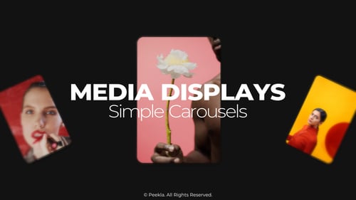 Media Displays - Simple Carousels