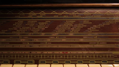 Vintage Radio Cursor Moving