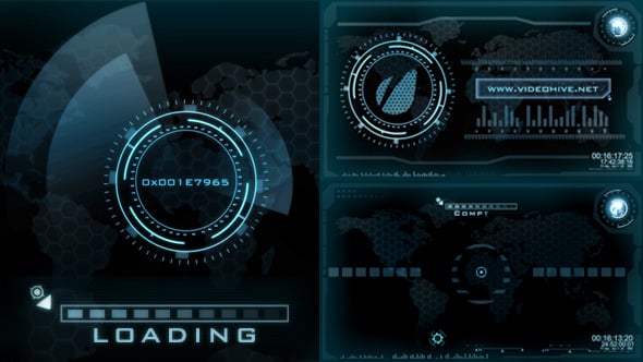 Hi-Tech Loading Screen & Logo Reveal , Logo Stings ft. loading bar ...