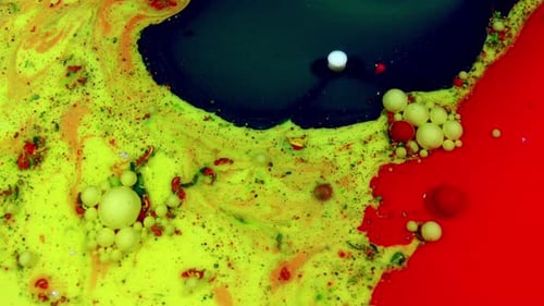 Abstract Colorful Swril Texture Background Paint 2