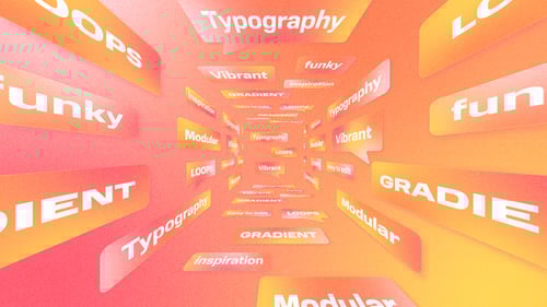 Funky Typography Loops