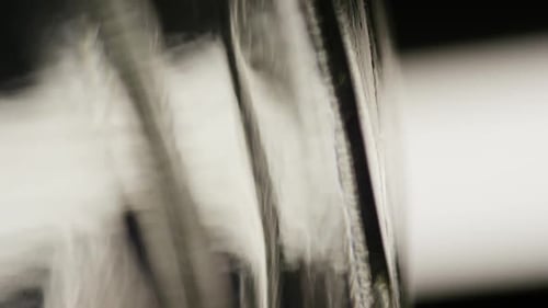 Abstract Reflection of Light Patterns on Texture