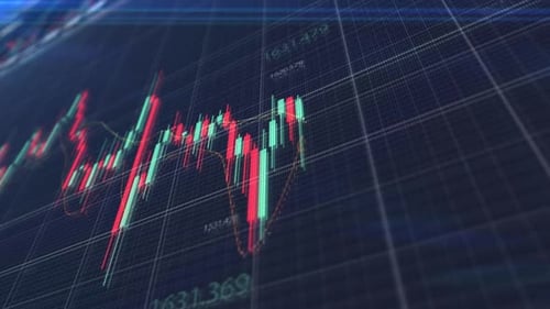 Stock Market Trading Screen Mockup 02