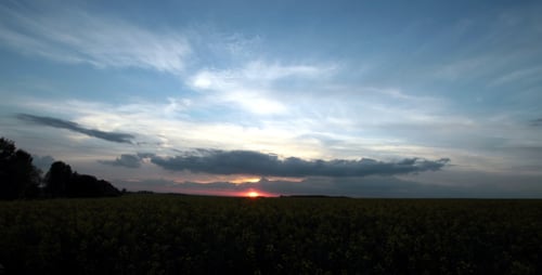 Coucher de soleil sur Big Field 2