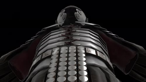 3D Roman Soldier Armor Rotating Loop